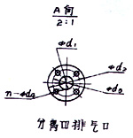 2SK-6P1、2SK-12P1、2SK-20P1、2SK-30P1配氣水分離器外形及安裝尺寸 